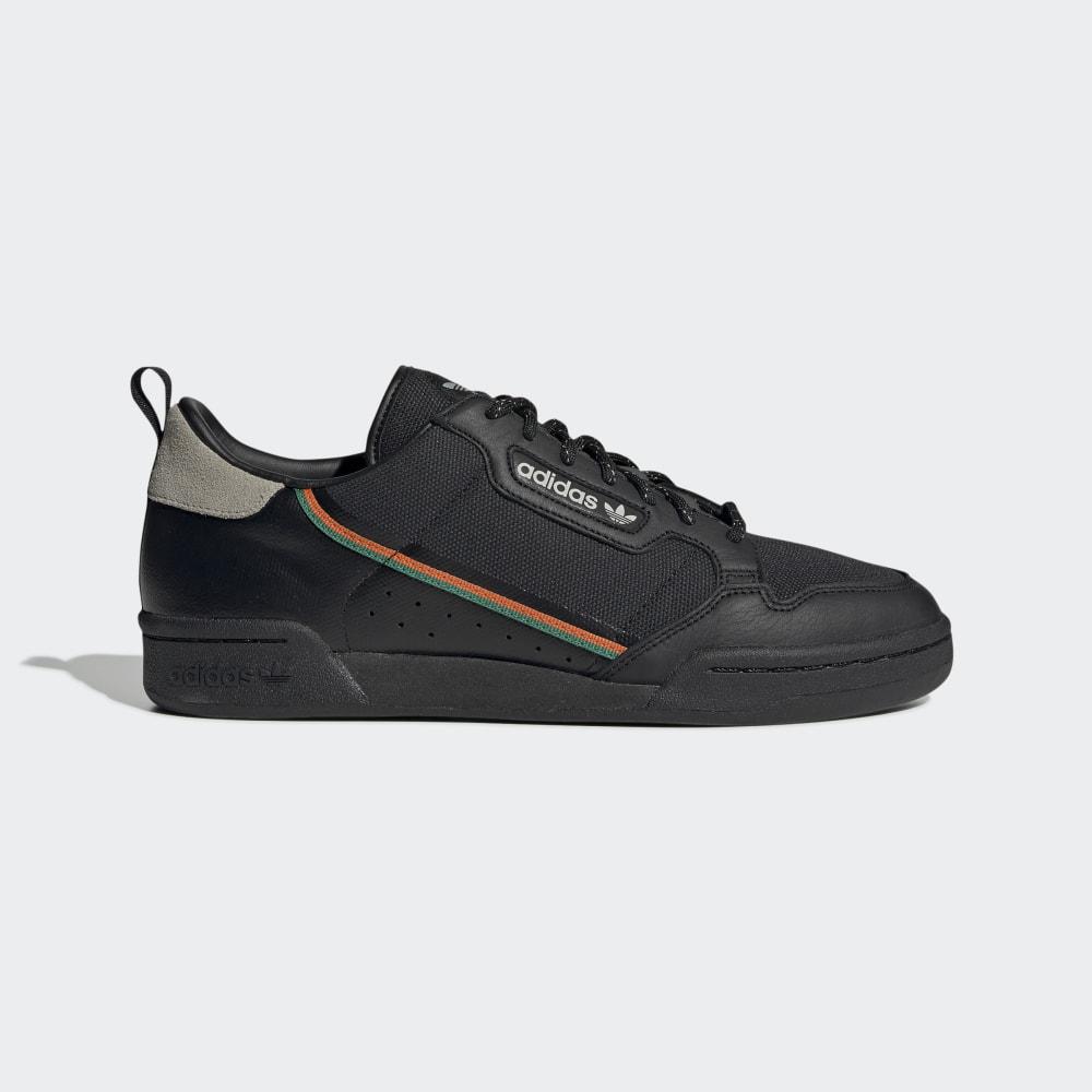 Originals Adidas Continental 80 Dama Romania - Negrii/Portocalii EE5597